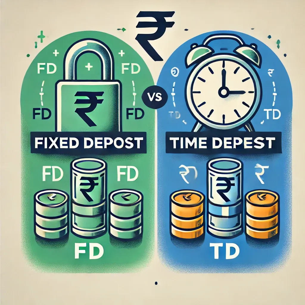 Fixed Deposit vs Time Deposit icon